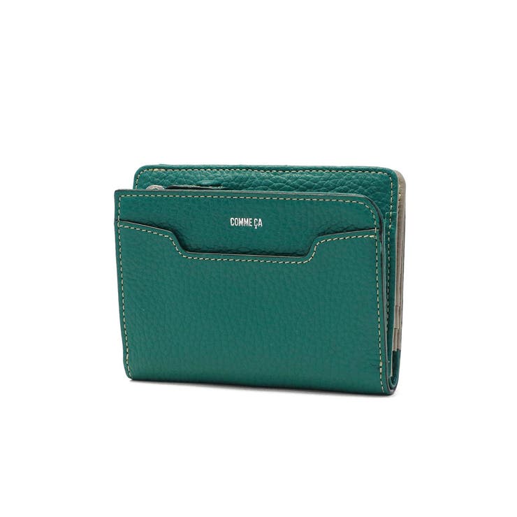 グリーン×トープ | COMMECA 二つ折り財布 コムサ | ギャレリア Bag＆Luggage