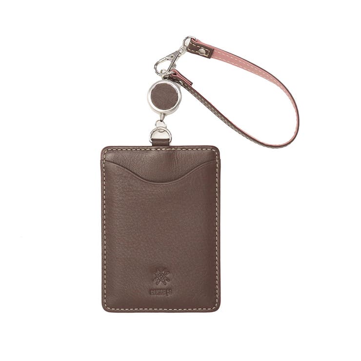 チョコ×ピンク | COMMECA パスケース コムサ | ギャレリア Bag＆Luggage