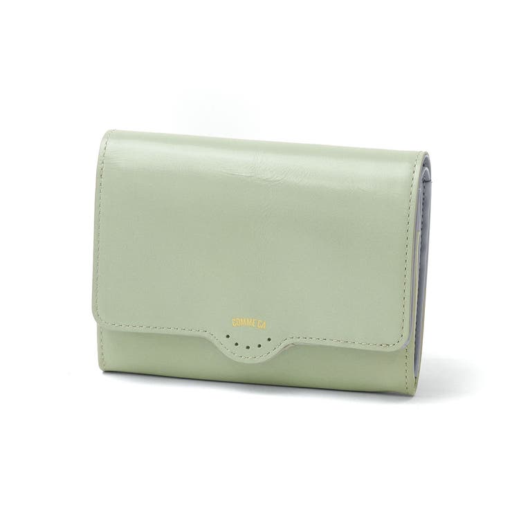 シャビーグリーン | COMMECA 二つ折り財布 コムサ | ギャレリア Bag＆Luggage