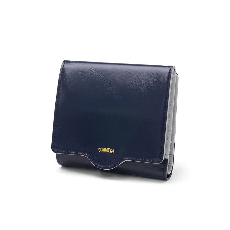 ネイビー | COMMECA 二つ折り財布 コムサ | ギャレリア Bag＆Luggage