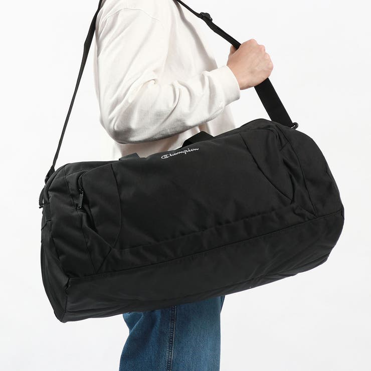 ブラック | チャンピオン ボストンバッグ メンズ | ギャレリア Bag＆Luggage