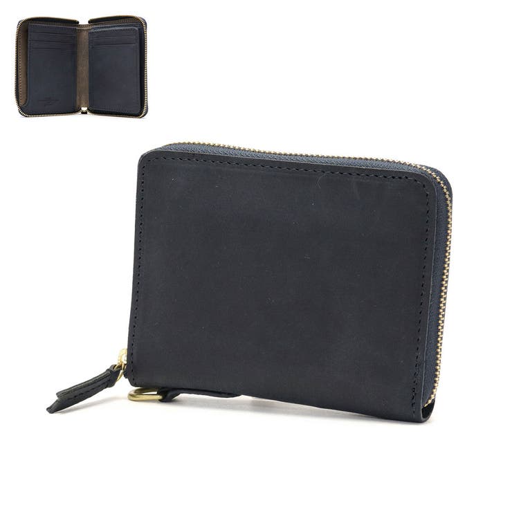 ネイビー(75) | クリード 二つ折り財布 Creed | ギャレリア Bag＆Luggage