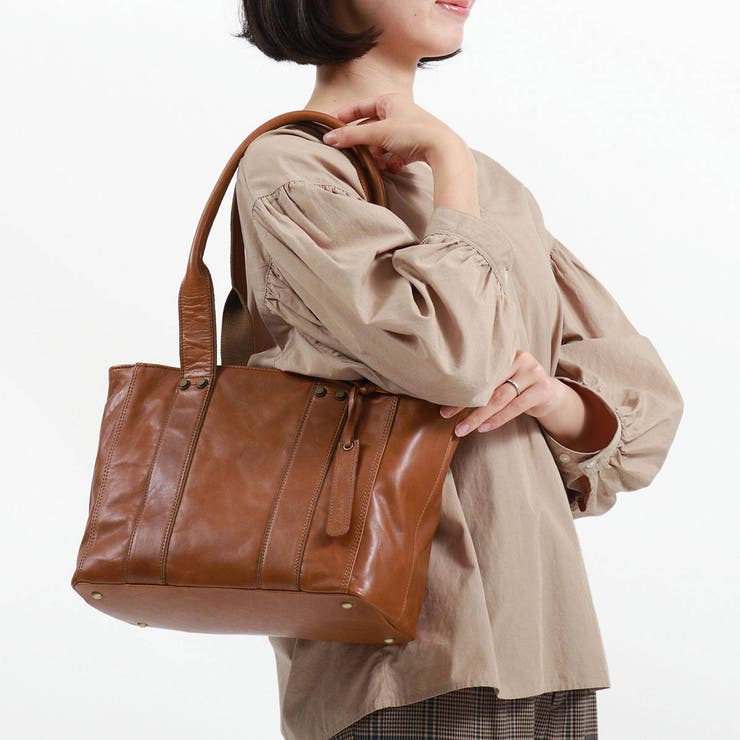 ポーター　テンダーロイン　オールレザートートバッグ　ブラウン TENDERLOIN テンダーロイン PORTER ポーター T-TOTE LEATHER COW