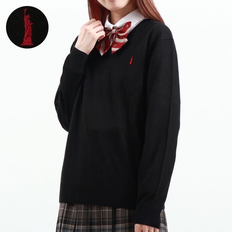 ブラックxレッド(940) | イーストボーイ セーター EASTBOY | ギャレリア Bag＆Luggage