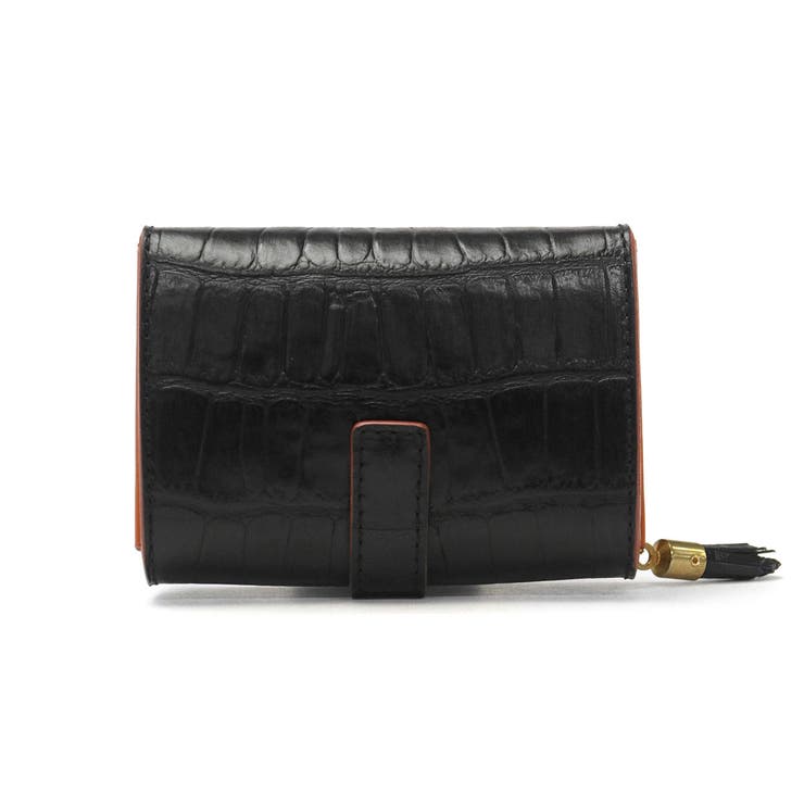 ブラック】フェリージ 二つ折り財布 Felisi[品番：GLNB0011458
