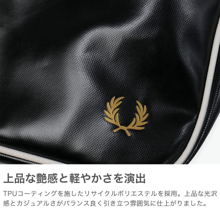 新品　フレッドペリー　ブラック　ゴールド　クロスボディ　ショルダーバッグ　黒 楽天市場】FRED PERRY フレッドペリー ボディバッグ Nylon Twill