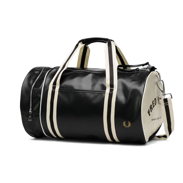 BLACK×ECRU | フレッドペリー ボストンバッグ FRED | ギャレリア Bag＆Luggage