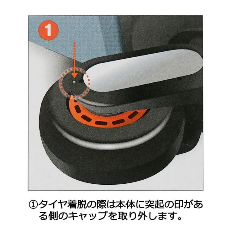 フリクエンター 交換タイヤキット FREQUENTER | ギャレリア Bag＆Luggage | 詳細画像4 