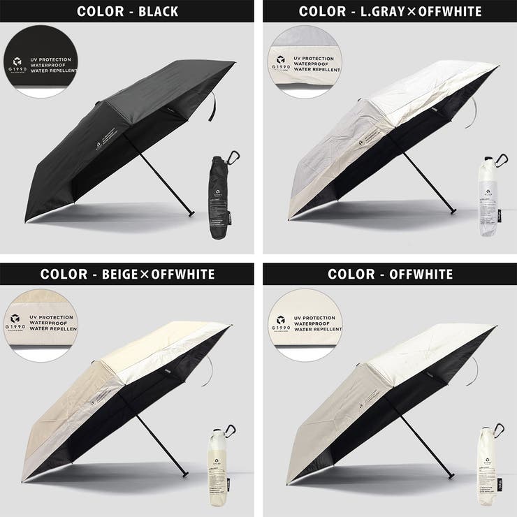 G1990Wpc 折りたたみ傘 晴雨兼用 | ギャレリア Bag＆Luggage | 詳細画像2 