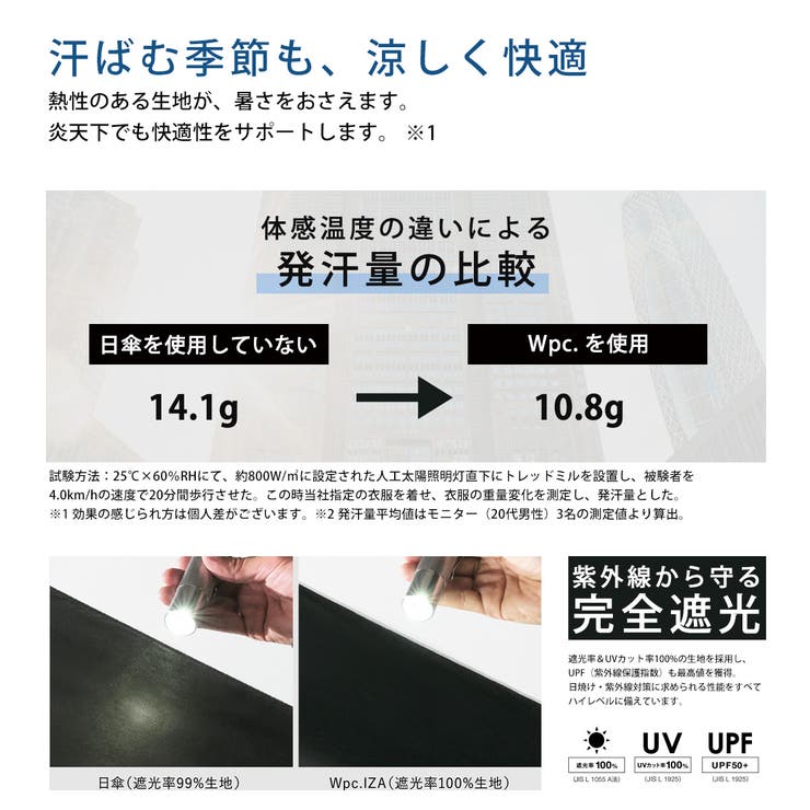 G1990Wpc 折りたたみ傘 晴雨兼用 | ギャレリア Bag＆Luggage | 詳細画像6 