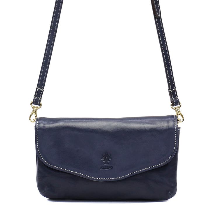 ネイビー(62) | ［アルベロ］お財布ショルダー ALBERO お財布ポシェット | ギャレリア Bag＆Luggage