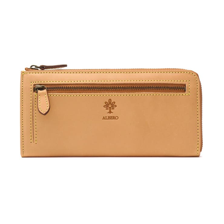 ナチュラル(20) | ［アルベロ］長財布 ALBERO L字ファスナー長財布 | ギャレリア Bag＆Luggage