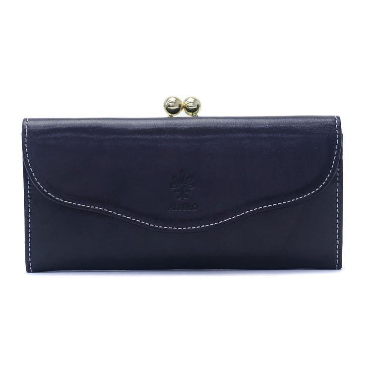 ネイビー(62) | ［アルベロ］長財布 ALBERO がま口長財布 | ギャレリア Bag＆Luggage