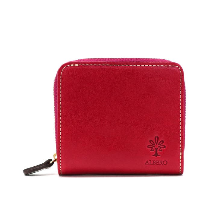 フクシアピンク(30) | ［アルベロ］二つ折り財布 ALBERO 財布 | ギャレリア Bag＆Luggage