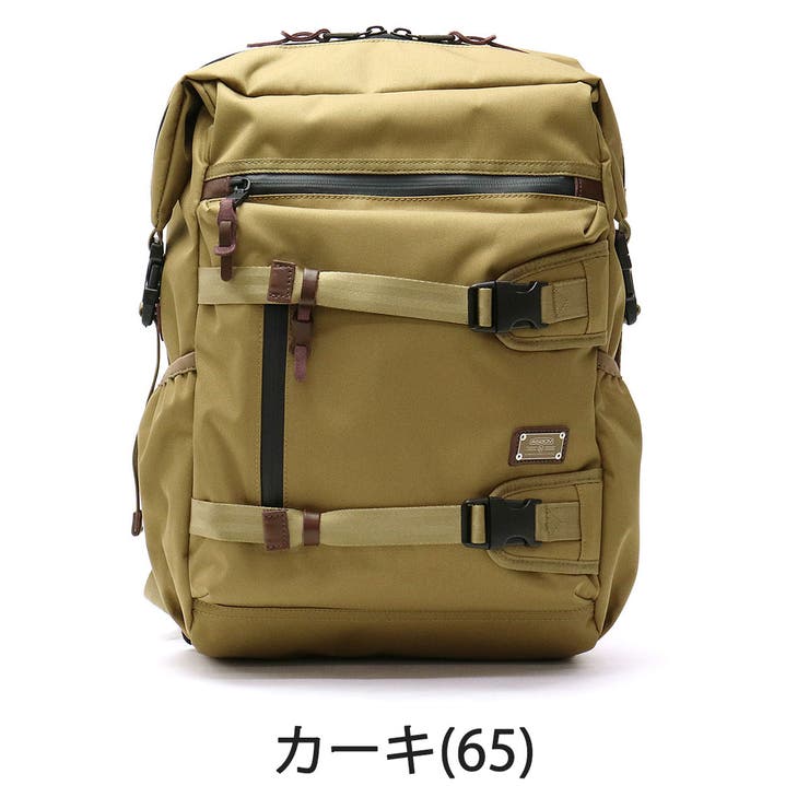 【美品】AS2OV アッソブ ビジネスリュック バックパック 2way カーキ AS2OV ノベルティ付 正規品1年保証 アッソブ リュック メンズ
