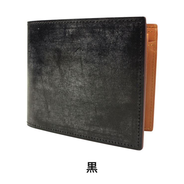 ［FESON フェソン］二つ折り財布 ブライドル切目 | ギャレリア Bag＆Luggage | 詳細画像2 