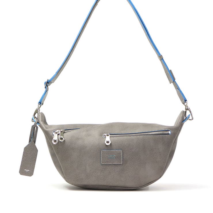 グレージュxライトブルー | ［アエナ］ショルダーバッグ HMAEN ボディバッグ | ギャレリア Bag＆Luggage