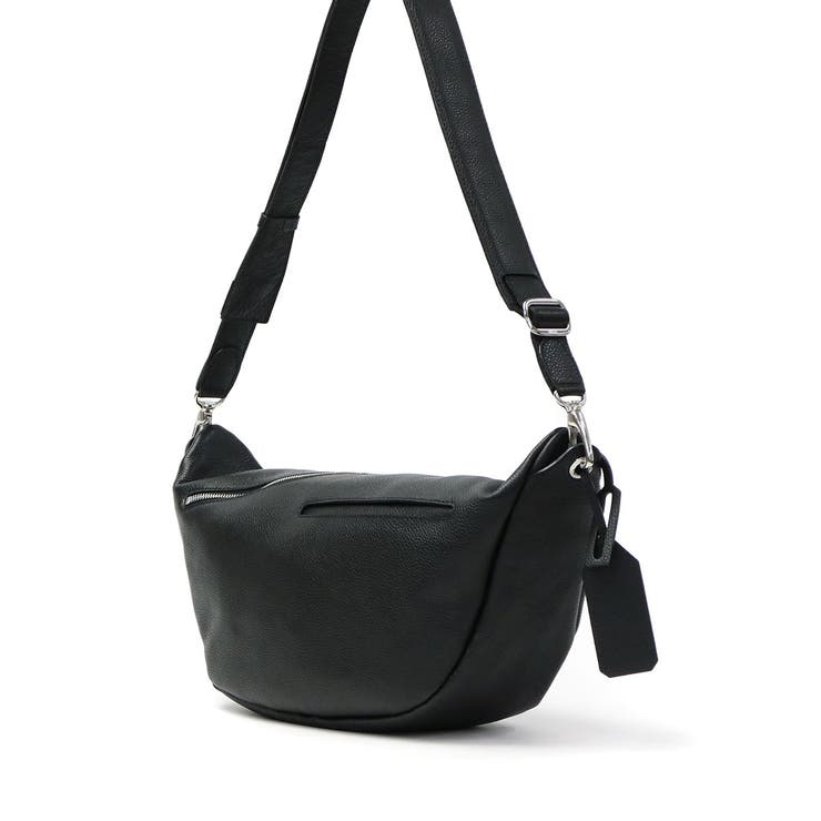 HMAEN 黒 ボディバッグ ファスナー付き 【公式通販】