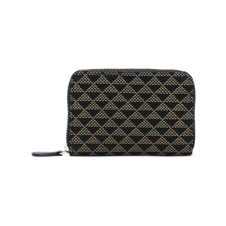 波うろこ(黒x白) | ［印傳屋］小銭入れ 印伝 インデンヤ | ギャレリア Bag＆Luggage