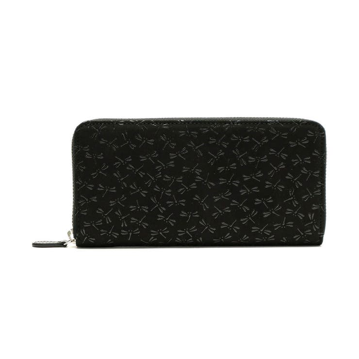 とんぼ(黒x黒) | ［印傳屋］長財布 印伝 財布 | ギャレリア Bag＆Luggage