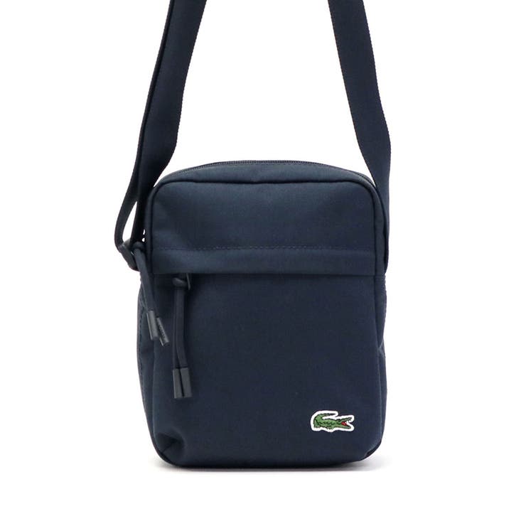 ショルダーバッグ LACOSTE スクエアショルダーポーチ[品番 
