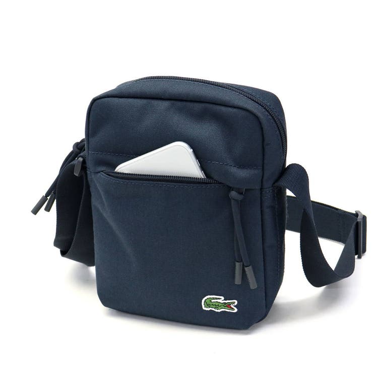 ショルダーバッグ LACOSTE スクエアショルダーポーチ