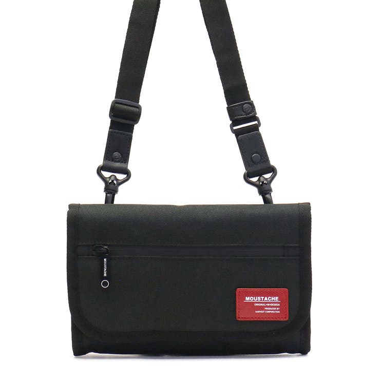 ブラック | ［ムスタッシュ］ショルダーバッグ MOUSTACHE ウォレットショルダー | ギャレリア Bag＆Luggage