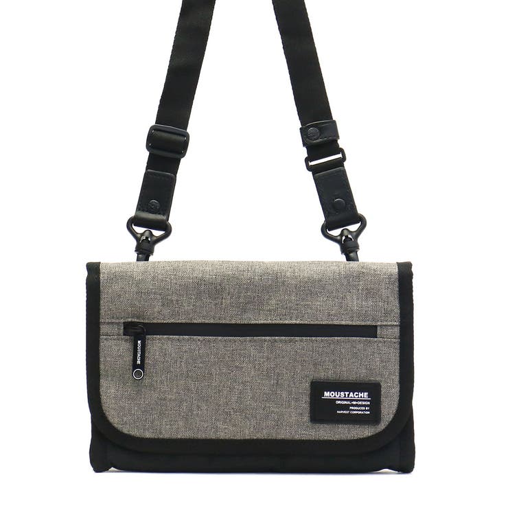 グレー | ［ムスタッシュ］ショルダーバッグ MOUSTACHE ウォレットショルダー | ギャレリア Bag＆Luggage