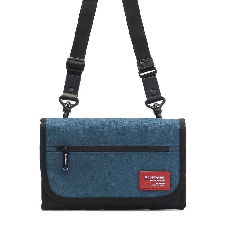 ネイビー | ［ムスタッシュ］ショルダーバッグ MOUSTACHE ウォレットショルダー | ギャレリア Bag＆Luggage