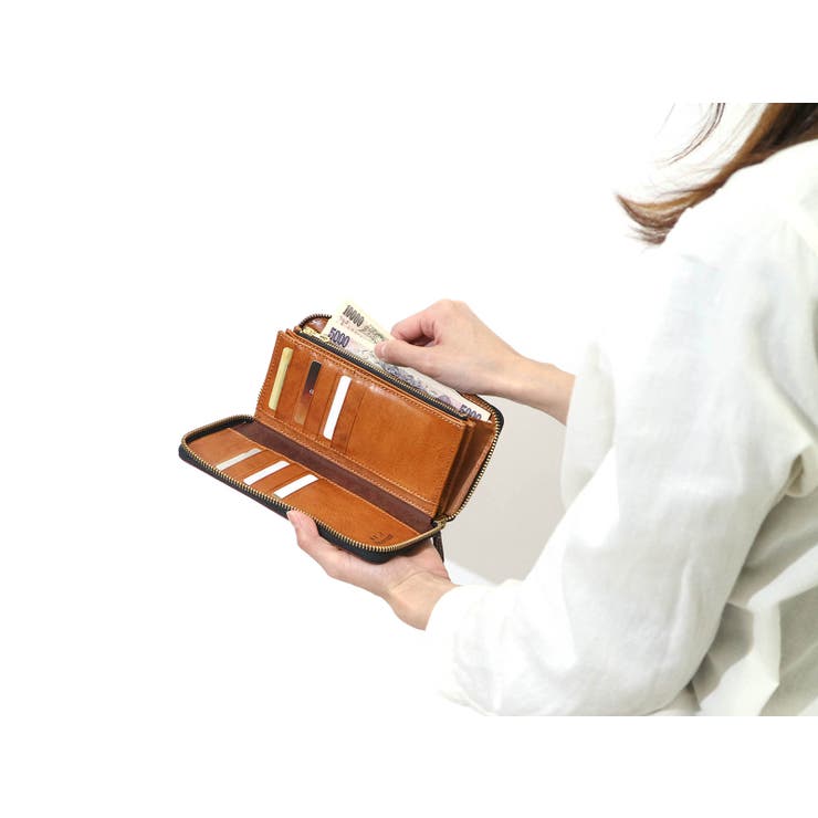 長財布 NELD ラウンドファスナー長財布