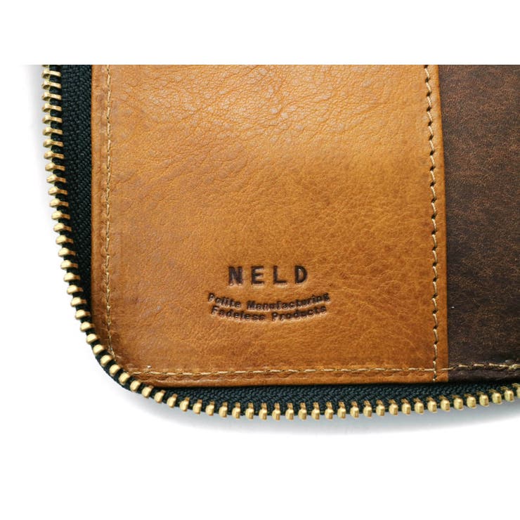 長財布 NELD ラウンドファスナー長財布