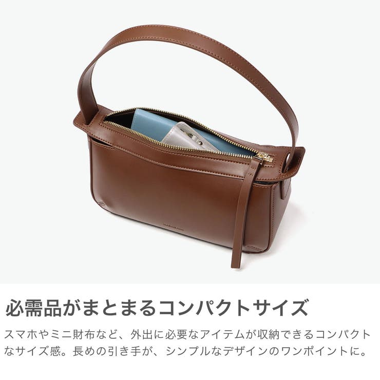 ハシバミ　ハンドバッグ　ショルダーバッグ　グレージュ　ベージュ　ブラウン　本革 Hashibami（ハシバミ） ショルダーバッグ バッグ 入学式 入園式 卒園式