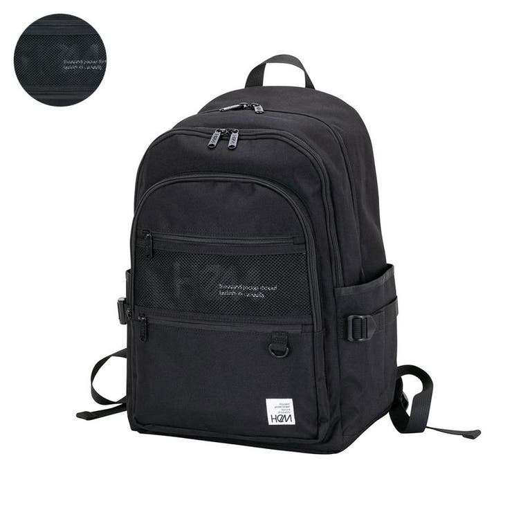 ブラックxブラック(01) | ヘム リュック HeM | ギャレリア Bag＆Luggage