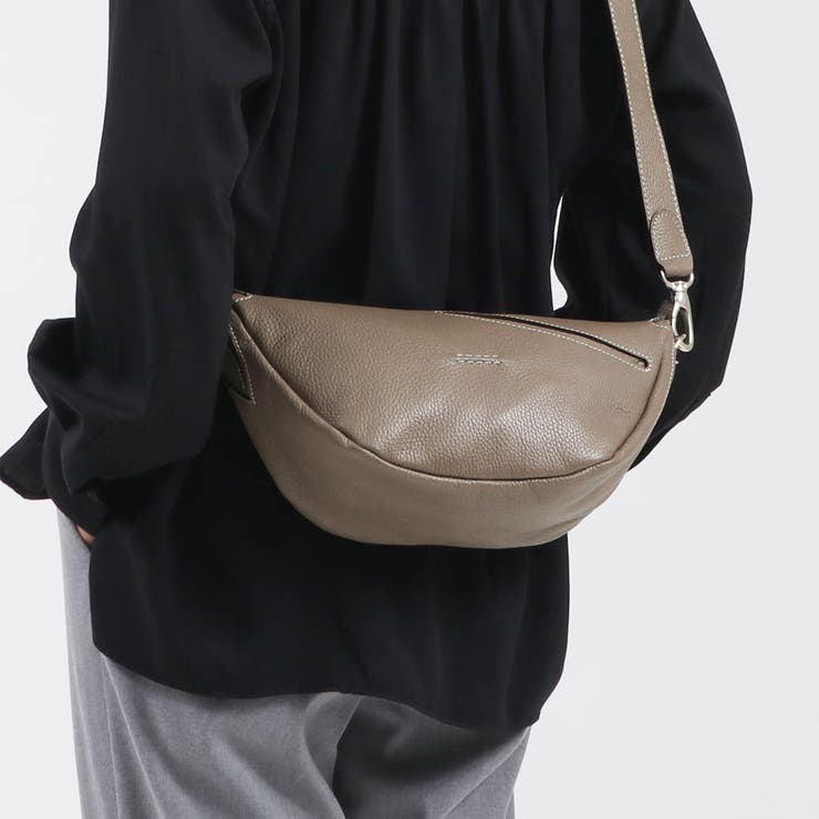 グレージュxダークブラウン | アエナ ショルダーバッグ HMAEN | ギャレリア Bag＆Luggage