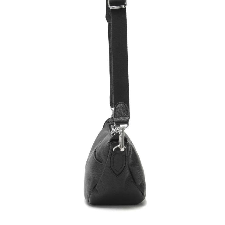 美品 HMAEN アエナ フラップショルダーバッグ グレー 本革 日本製 大容量 HMAEN 最大42%☆10/15限定 アエナ ショルダーバッグ バッグ