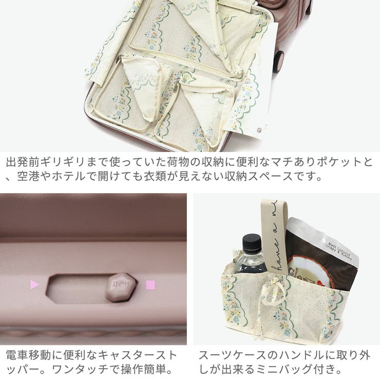 正規品 ハント スーツケース | ギャレリア Bag＆Luggage | 詳細画像5 