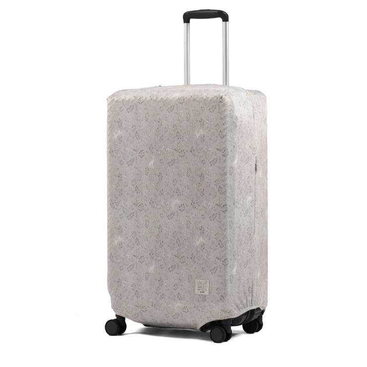 グレーフラワー | ハント スーツケースカバー HaNT | ギャレリア Bag＆Luggage