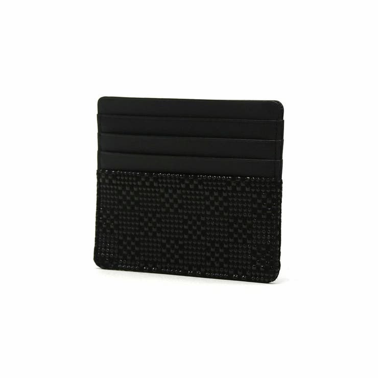 変わり市松小(黒x黒) | インデンヤ カードケース 印傳屋 | ギャレリア Bag＆Luggage