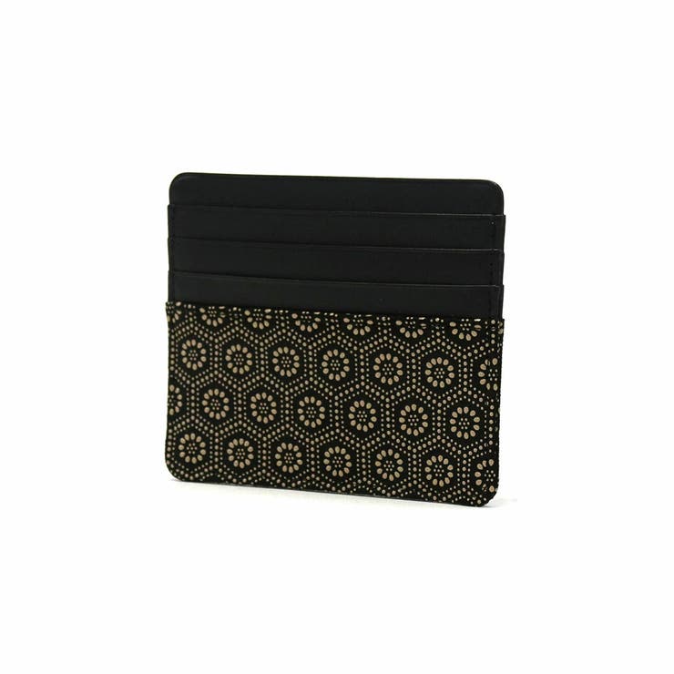 亀甲(黒x白) | インデンヤ カードケース 印傳屋 | ギャレリア Bag＆Luggage