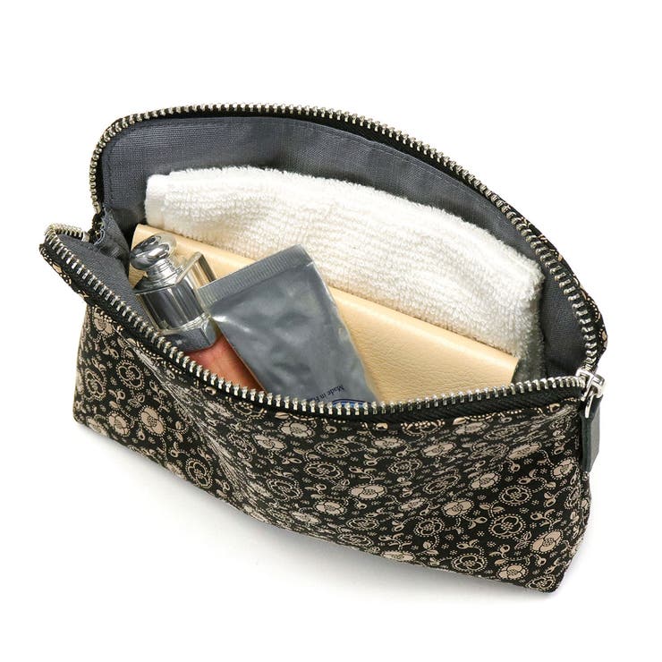 【ブルームーン】印傳屋 インデンヤ ポーチ そよか ブラック 黒 Amazon.co.jp: 印傳屋 印伝 ポーチ 鹿革 そよか 七宝繋ぎ柄 黒地