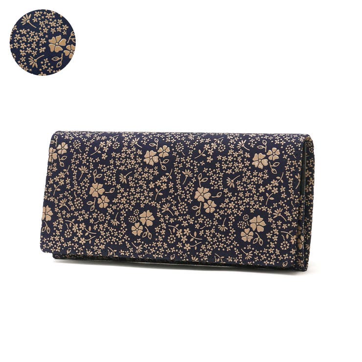 アメリカンブルー(紺x白) | 印傳屋 長財布 INDEN | ギャレリア Bag＆Luggage