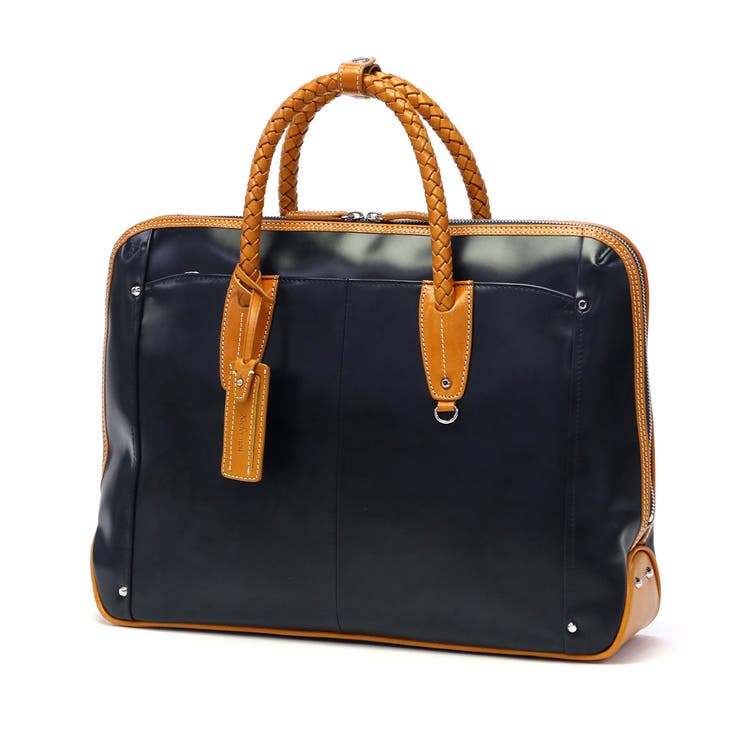 ネイビー×キャメル | キーファーノイ ブリーフケース Kieferneu | ギャレリア Bag＆Luggage
