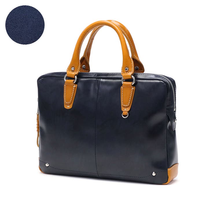 ネイビーxキャメル(7223) | キーファーノイ ブリーフケース Kieferneu | ギャレリア Bag＆Luggage