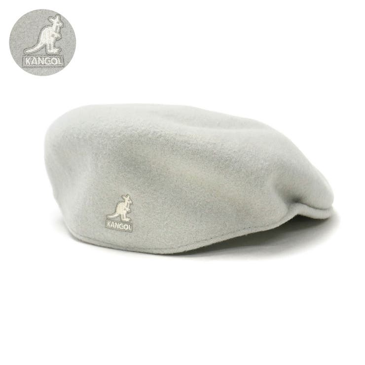 M 美品 KANGOL ハンチングキャップ ホワイト 白 カンゴール ベレー帽