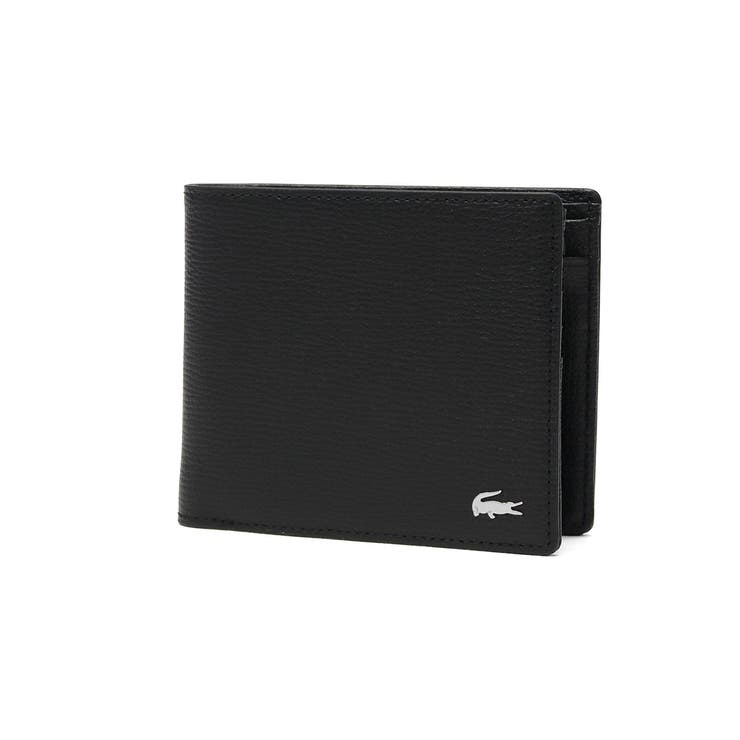 ブラック | ラコステ 二つ折り財布 LACOSTE | ギャレリア Bag＆Luggage