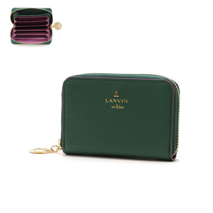 ダークグリーン | ランバンオンブルー カードケース LANVIN | ギャレリア Bag＆Luggage