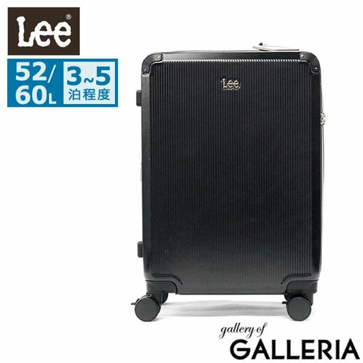 ブラック | Lee スーツケース Mサイズ | ギャレリア Bag＆Luggage