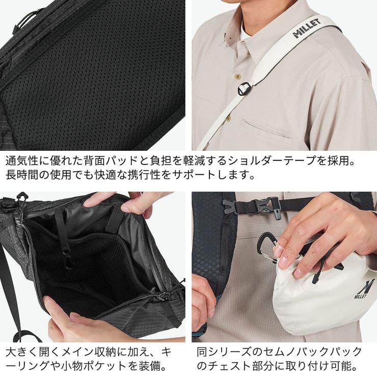 正規品 ミレー ボディバッグ | ギャレリア Bag＆Luggage | 詳細画像5 