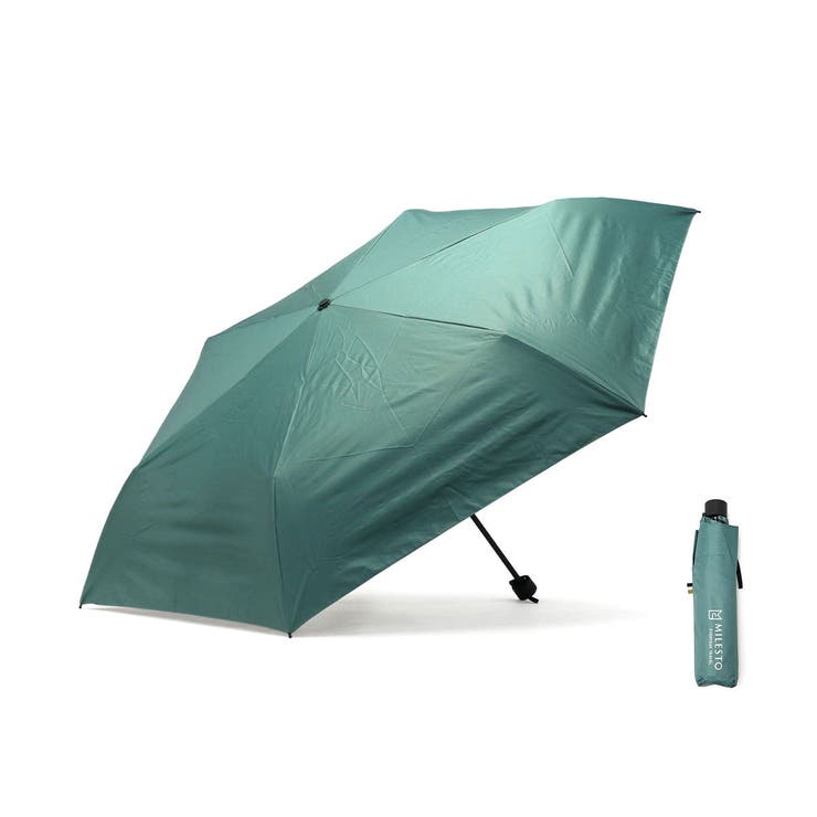 ブルーグリーン | ミレスト 折りたたみ傘 MILESTO | ギャレリア Bag＆Luggage