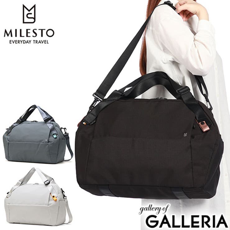 mila milan 最大42% 4/24限定 ミラミラン ボストンバッグ メンズ